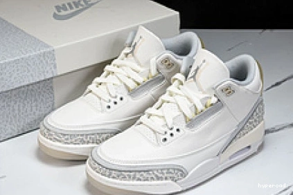 Hyperoad Air Craft Jordan 3 “Ivory” 0904